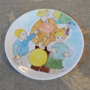 Decorative Plate   Balloons "Carol"
